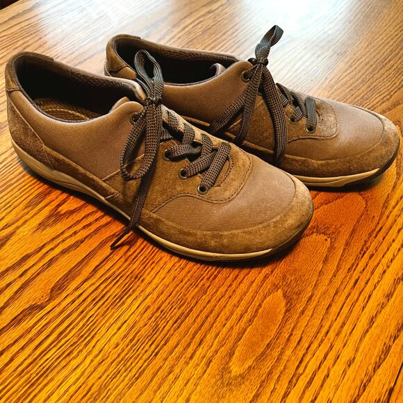 Dansko Hayden Sneakers Women’s 39 (8.5–9) – Gray Suede Lace-Up - Picture 2 of 7